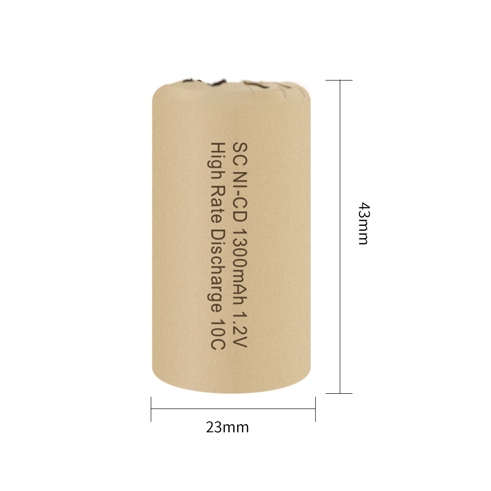 NI-CD SUB-C 2500mAh