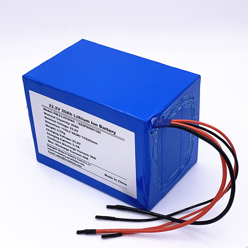 6S 22.2V Battery Pack