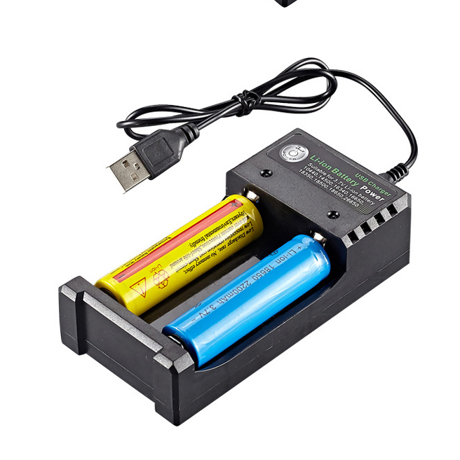 2 slots cheap lithium battery charger